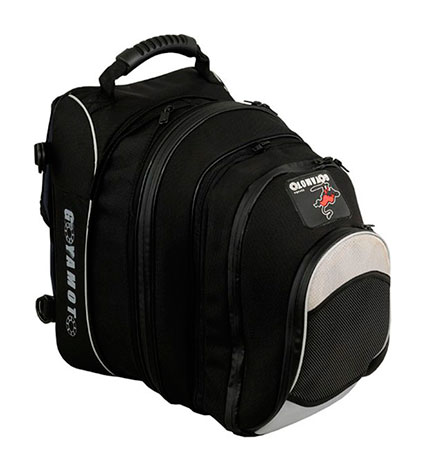 BOLSA (MOCHILA) MAGNÉTICA PARA SOBRE DEPOSITO DE MOTO R-TECH HOBO BOLSAS M  NEGRO - Estilo Moto