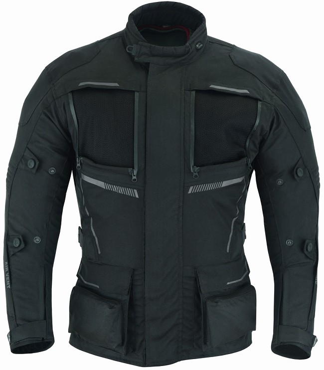 CHAQUETA DE MOTO CUATRO ESTACIONES ( 4SEASON ) TRICAPA TIPO 3/4 