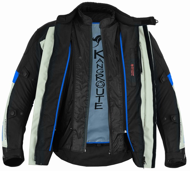 CHAQUETA DE MOTO CUATRO ESTACIONES ( 4SEASON ) TRICAPA TIPO 3/4 