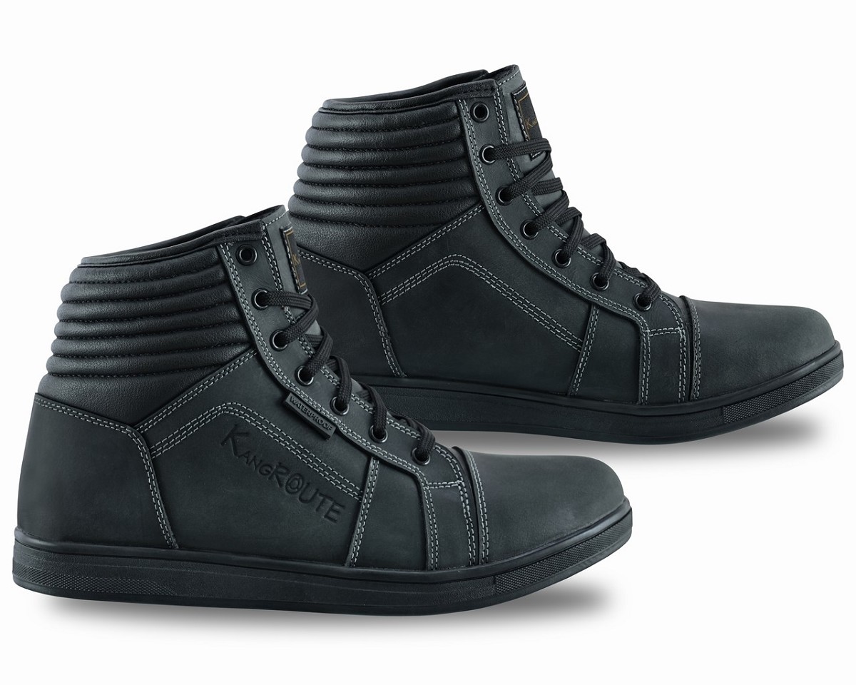 ZAPATILLAS MOTO STREET EN PIEL CON PROTECCIONES CE