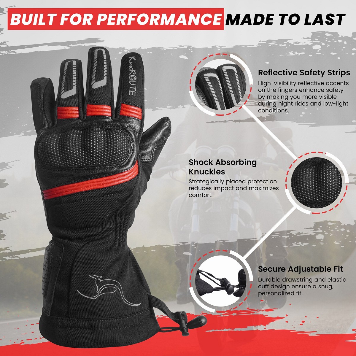 GUANTES DE MOTO INVERNALES, LARGOS, TÉRMICOS Y IMPERMEABLES GUANTES DE MOTO INVERNALES, LARGOS, TÉRMICOS Y IMPERMEABLES