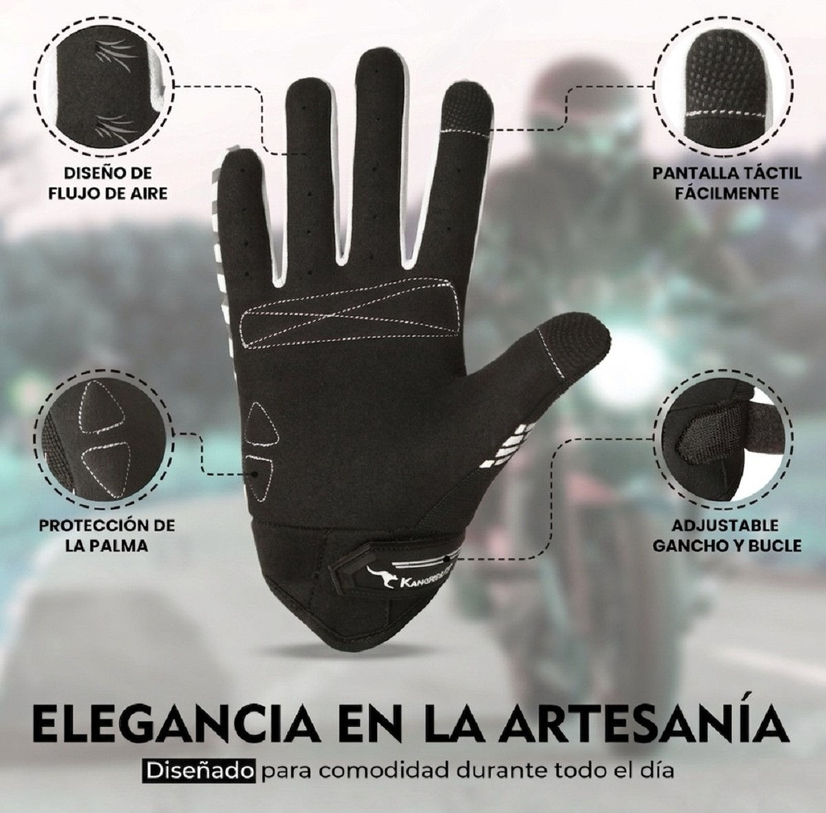 GUANTES DE MOTO LIGEROS CONFECCIONADOS EN TEJIDO ELASTICO, TRANSPIRABLE Y RESISTENTE CON PROTECCIONES PARA VERANO GUANTES DE MOTO LIGEROS CONFECCIONADOS EN TEJIDO ELASTICO, TRANSPIRABLE Y RESISTENTE CON PROTECCIONES PARA VERANO