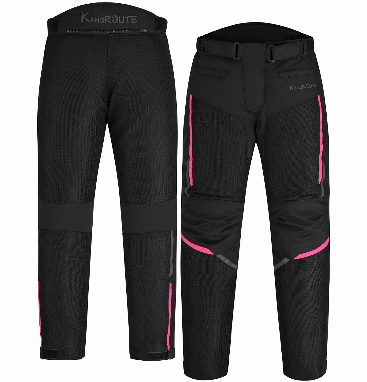 PANTALON DE MOTO PERFORADO DE VERANO PARA MUJER, CON FORRO IMPERMEABLE EXTRAIBLE Y PROTECCIONES CE PANTALON DE MOTO PERFORADO DE VERANO PARA MUJER, CON FORRO IMPERMEABLE EXTRAIBLE Y PROTECCIONES CE
