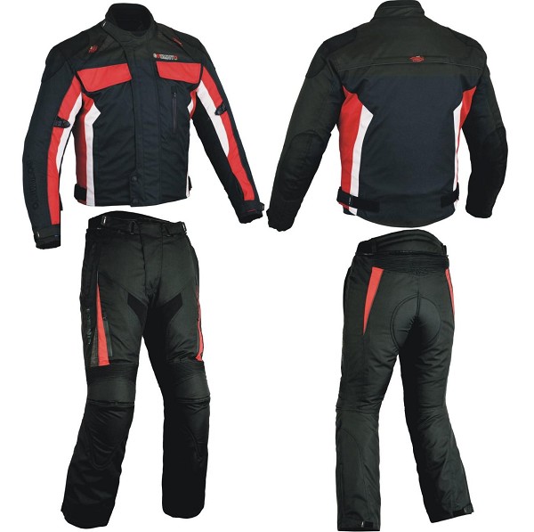 TRAJE DE CORDURA PARA MOTORISTAS DE DOS PIEZAS