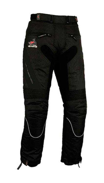 PANTALÓN DE MOTO EN CORDURA PARA CHICAS, 100% IMPERMEABLE