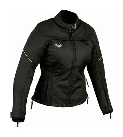 CHAQUETA DE MOTO PARA CHICAS EN CORDURA 100% IMPERMEABLE