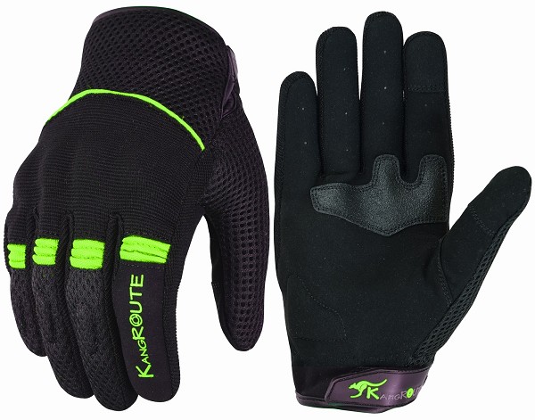 GUANTES DE MOTO EN MALLA PARA VERANO CON PROTECCIONES