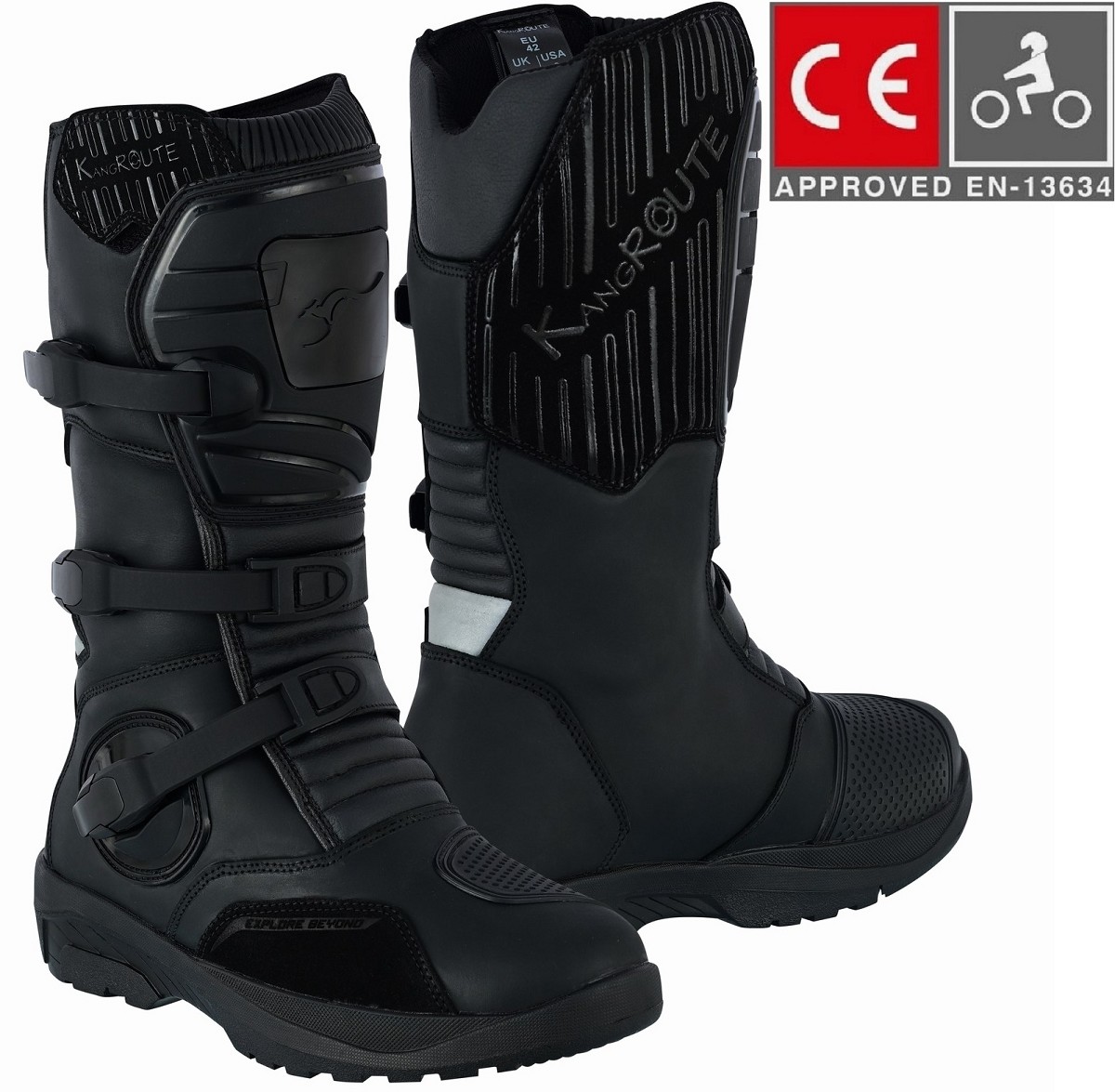 BOTAS DE MOTO ADVENTURE / TOURING DE CAÑA ALTA EN PIEL BOVINA CON PROTECTORES PU Y HOMOLOGACIÓN C.E. EPI BOTAS DE MOTO ADVENTURE / TOURING DE CAÑA ALTA EN PIEL BOVINA CON PROTECTORES PU Y HOMOLOGACIÓN C.E. EPI