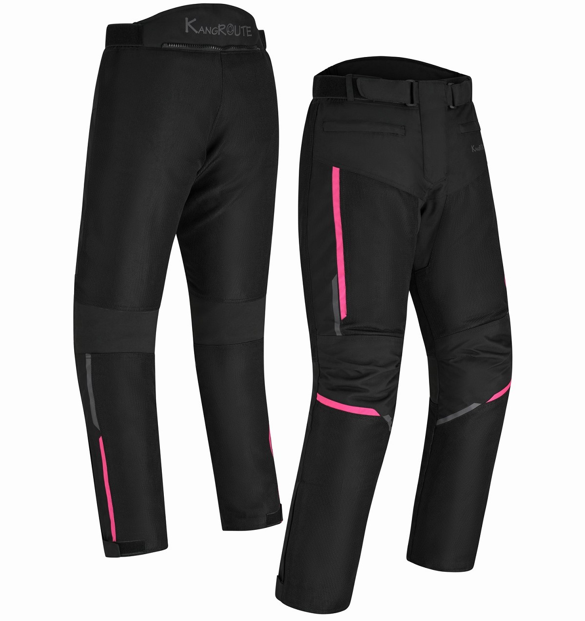 PANTALON DE MOTO PERFORADO DE VERANO PARA MUJER, CON FORRO IMPERMEABLE EXTRAIBLE Y PROTECCIONES CE PANTALON DE MOTO PERFORADO DE VERANO PARA MUJER, CON FORRO IMPERMEABLE EXTRAIBLE Y PROTECCIONES CE