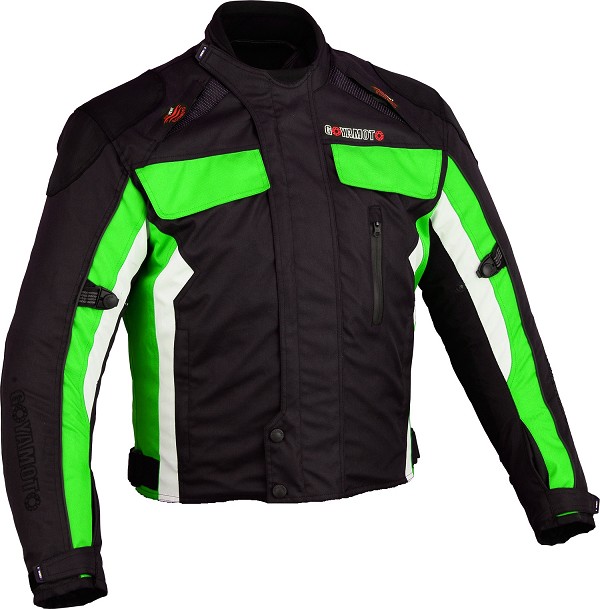 CHAQUETA DE CORDURA PARA MOTEROS UNISEX, 100% IMPERMEABLE