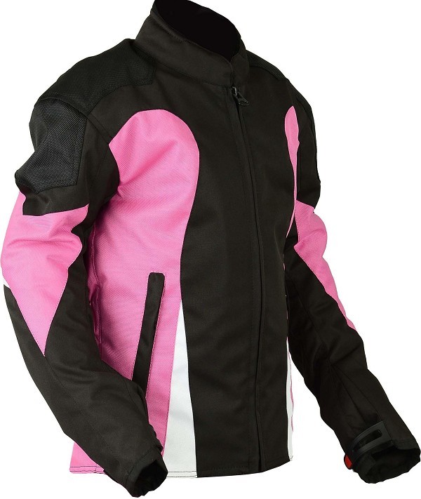 MOTORCYCLE CORDURA JACKET WITH PROTECTION CE 3/4 FOR CHILDREN