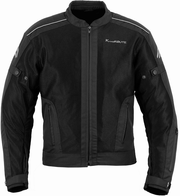 CHAQUETA DE MOTO PERFORADA DE VERANO CON FORRO IMPERMEABLE Y DESMONTABLE