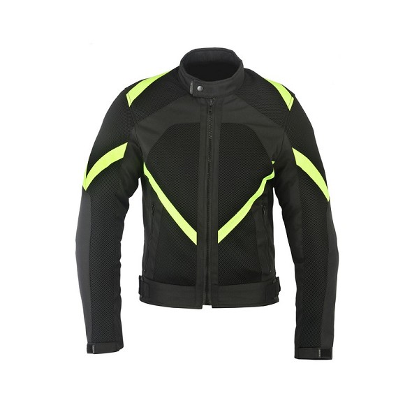 CHAQUETA MOTARDZONE AIRMEN VERANO NEGRO/FLUOR HOMBRE