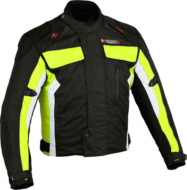 CHAQUETA DE MOTO EN CORDURA CON PROTECCIONES C.E. Y FORRO EXTRAIBLE