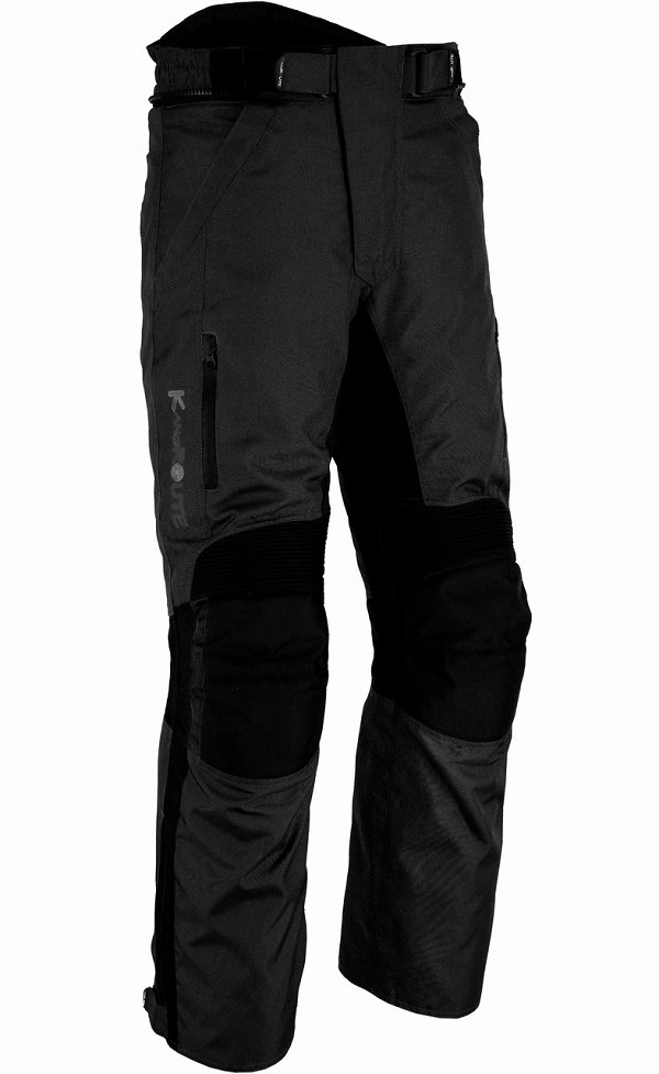 PANTALÓN DE MOTO EN CORDURA TEXTIL IMPERMEABLE CON PROTECCIONES C.E.