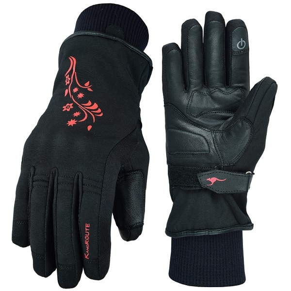 GUANTES DE MOTO PARA CHICAS DE INVIERNO, TÉRMICOS Y IMPERMEABLES