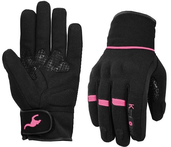 GUANTES DE MOTO INVERNALES PARA MUJER, IMPERMEABLES Y TERMICOS