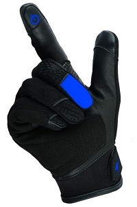GUANTES DE MOTO EN PIEL Y MALLA PARA VERANO CON PROTECCIONES