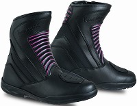 BOTAS DE MOTO TOURING MUJER, IMPERMEABLES Y TRANSPIRABLES CON HOMOLOGACIÓN CE Y EPI