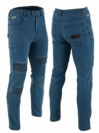 PANTALÓN KEVLAR VAQUERO UNISEX FLEXIBLE Y ZONAS ELÁSTICAS CON TRATAMIENTO IMPERMEABLE Y PROTECCIONES C.E.