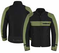 CHAQUETA DE MOTO PARA VERANO, PERFORADA, CON PROTECCIONES CE Y FORRO IMPERMEABLE DESMONTABLE. CERTIFICACIÓN CE CLASE AA.