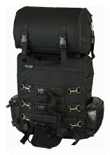 BOLSA DE VIAJE EN POLIPIEL Y CORDURA CON RULO DESMONTABLE