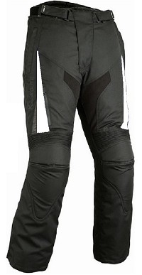 PANTALON DE CORDURA IMPERMEABLE CON PROTECCIONES