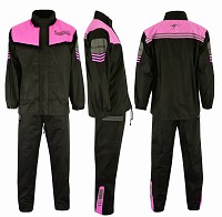 TRAJE DE LLUVIA PARA CHICAS, CHAQUETA Y PANTALON, CHUBASQUERO IMPERMEABLE DE MOTO